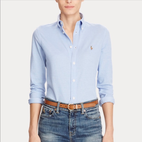 Polo Ralph Lauren | Slim Fit Cotton Oxford Shirt - Picture 1 of 5